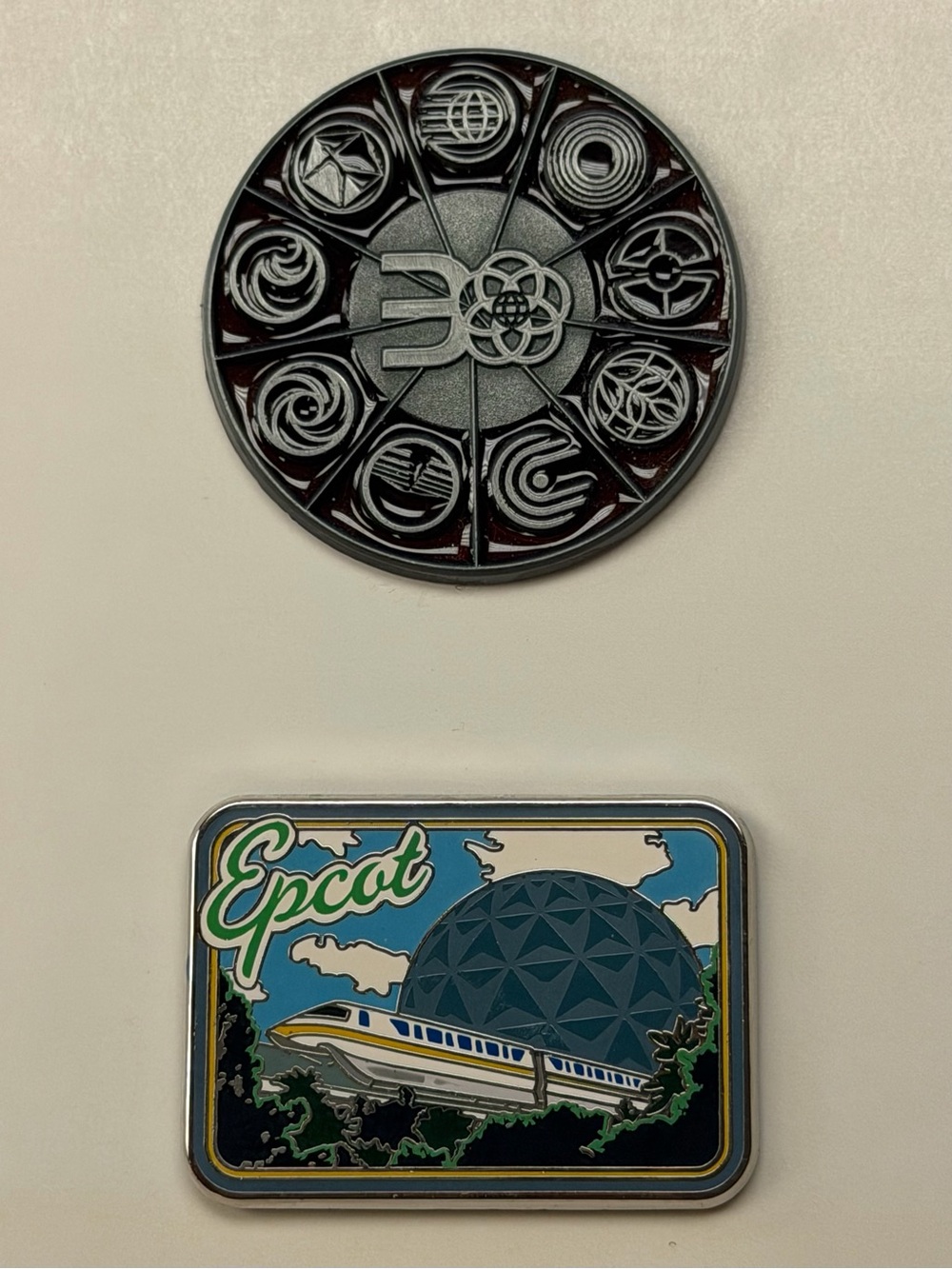 Lot of 2 Walt Disney World Epcot Pins
